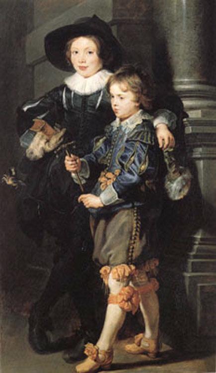 Peter Paul Rubens Albert and Nicolas Rubens (mk01) oil painting image